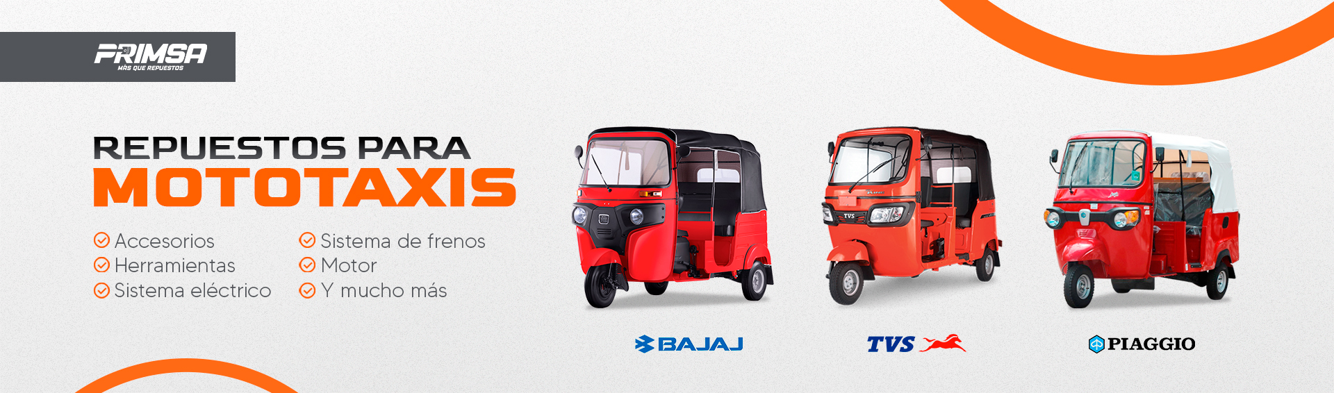 Carrousel PRIMSA nuevo mototaxis 2025